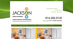 Desktop Screenshot of jacksonegresswindows.com